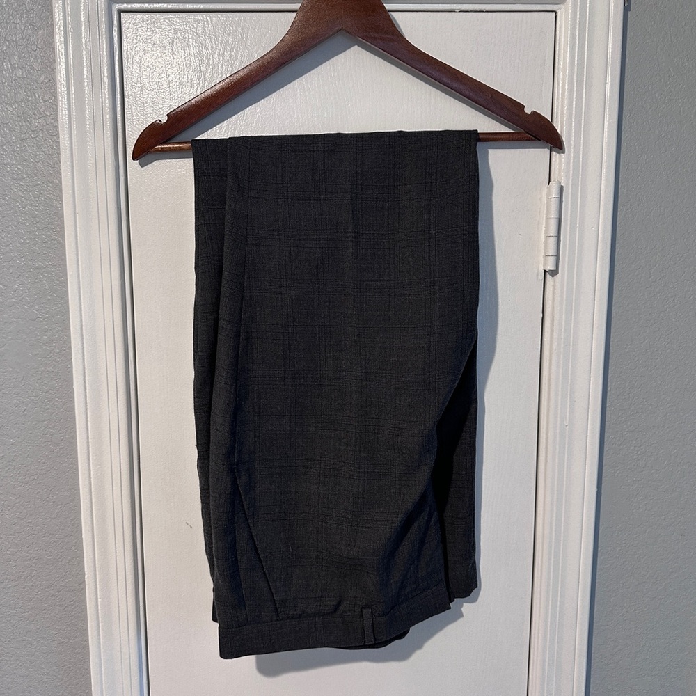 Calvin Klein Charcoal Gray Trousers